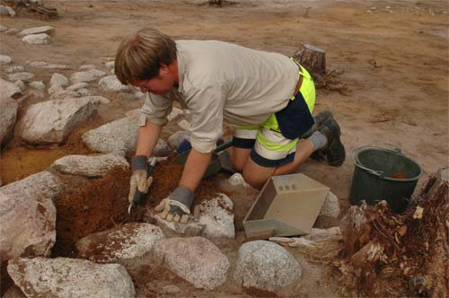 Arkeologen i arbete 1